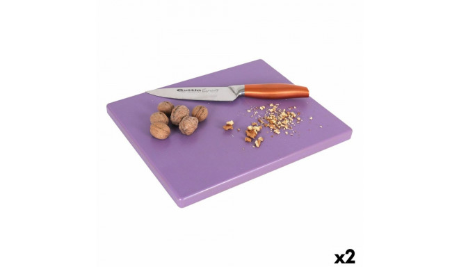 Cutting board Violet 40 x 40 x 4 cm (2 Units)