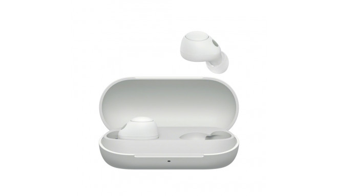 Bluetooth Peakomplekt Mikrofoniga Sony WF-C700N Valge