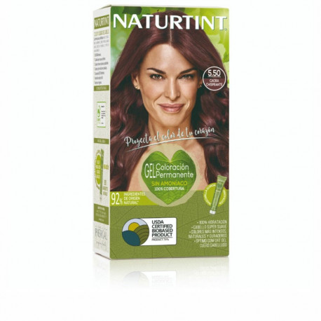 Püsivärv Naturtint NATURTINT COLORACIÓN 5.50-Caoba Chispeante 170 ml