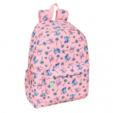 Laptop Backpack Lilo & Stitch Beach Pink
