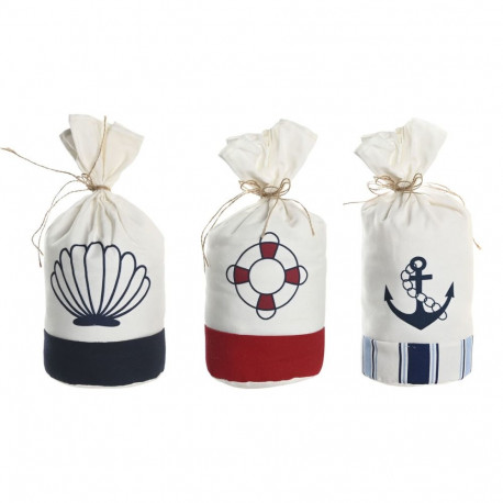 Ruuter DKD Home Decor Sinine Valge Punane