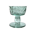 Set of cups Home ESPRIT Turquoise Crystal 345 ml (6 Units)