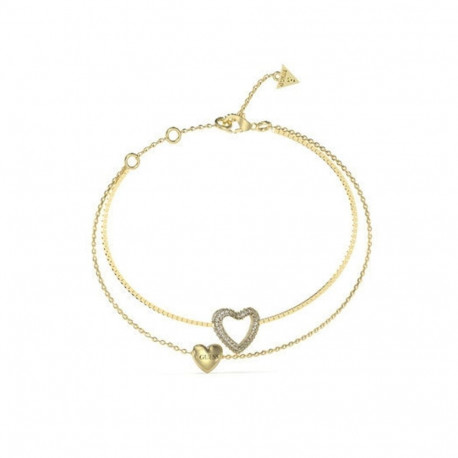 Ladies' Bracelet Guess JUMB05027JWYGSTS Golden