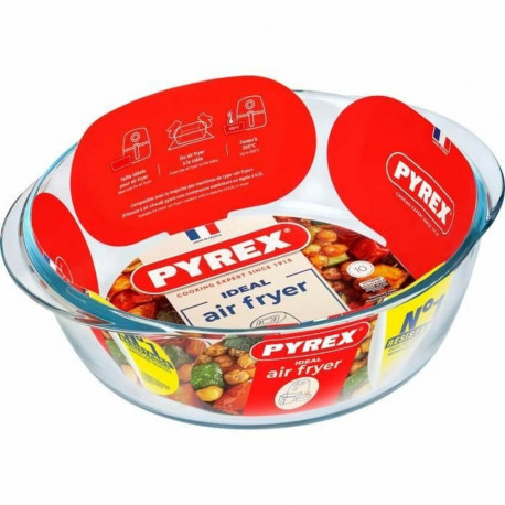 Ahjuvorm Pyrex Läbipaistev Borosilikaatklaas Ringjas Ø 26 cm