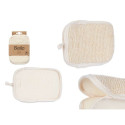 Exfoliating Mitt Berilo B7081-5 White Beige (12 Units)