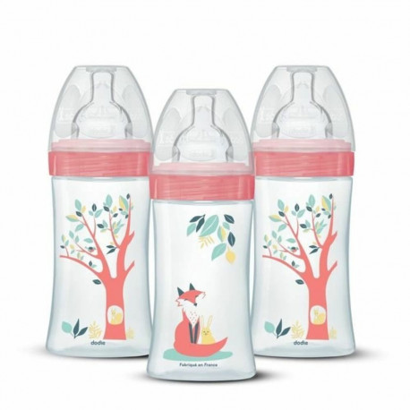Baby's bottle Dodie 270 ml (3 Units)
