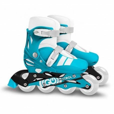 Inline Skates Stamp Blue