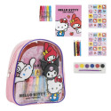 Child's Drawing Rucksack Hello Kitty Pink 22,0 x 23,0 x 7,0 cm