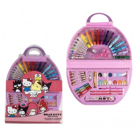 Kontoritarvete Komplekt Hello Kitty Roosa