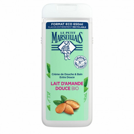 Dušigeel Le Petit Marseillais almendras dulces 650 ml