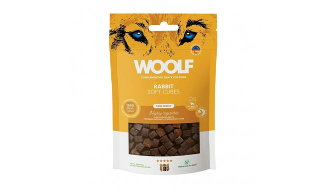 Koera suupiste Woolf Soft Cubes Rabbit Jänes 100 g