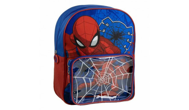 Kooliseljakott Spider-Man Tumesinine