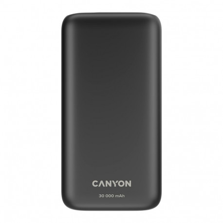 CANYON power bank PB-301 LED 30000 mAh PD 20W QC 3.0 Black