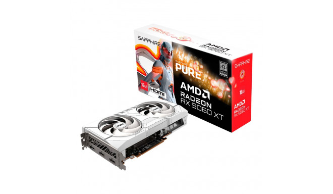 SAPPHIRE PURE AMD RADEON RX 9060 XT GAMING OC 16GB DUAL HDMI / DP