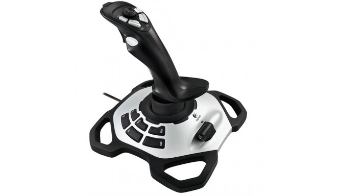LOGITECH Extreme 3D Pro Joystick - SILVER/BLACK - USB