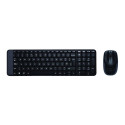 LOGITECH MK220 Wireless Combo - BLACK - US INT'L EER