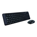LOGITECH MK220 Wireless Combo - BLACK - US INT'L EER