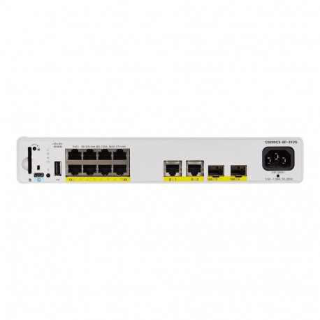 CISCO Catalyst 9000 kompaktne lüliti 8 PORT POE+ 240W ESSENTIALS