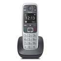 Gigaset E560 telephone DECT telephone Caller ID Black, Silver