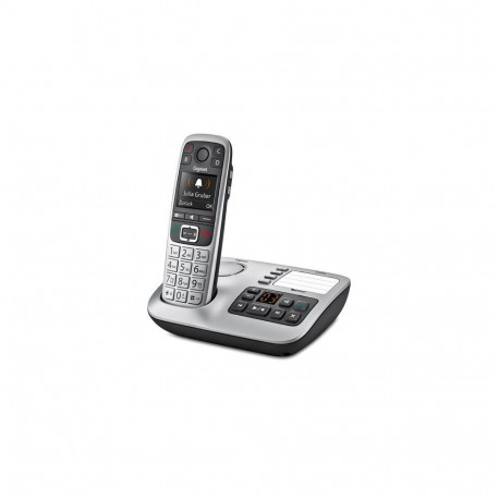 Gigaset E560A DECT telefon helistaja ID must, hõbedane