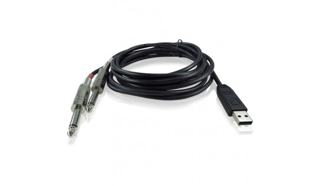 Behringer Line 2 USB - heliliides/kaabel