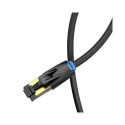 Network Cable CAT8 SFTP Vention IKABF RJ45 Ethernet 40Gbps 1m Black