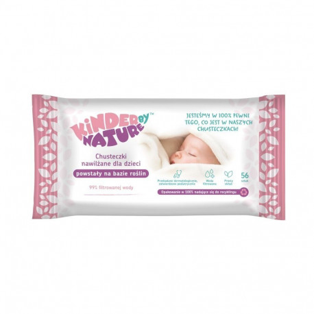Kinder by Nature wet wipes 56 pcs