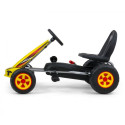 Gokart na pedały viper yellow