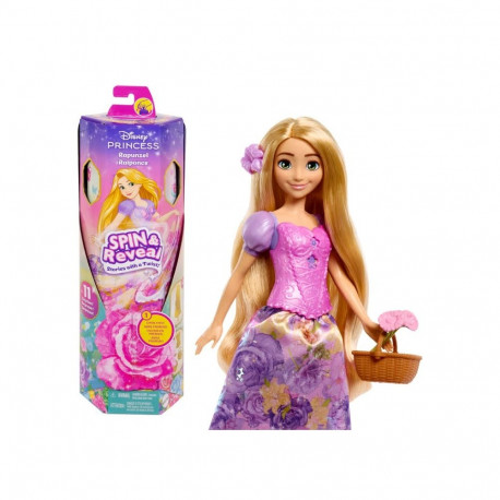 Disney Princess spin reveal Roszpunka nukk