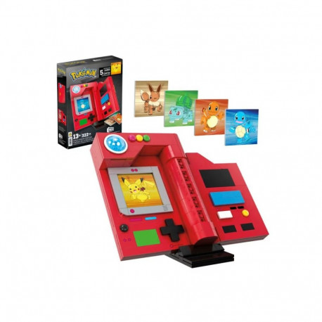 Klocki konstrukcyjne pokemon pokedex z kanto