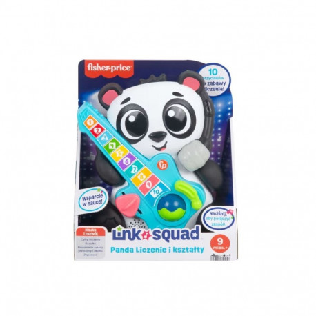 Zabawka edukacyjna link squad panda liczenie i kształty