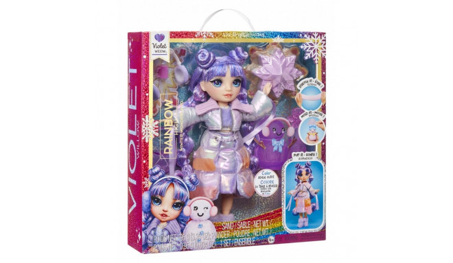 Lalka rainbow high talvine imedemaa violet nukk