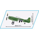 Klocki p-51d mustang