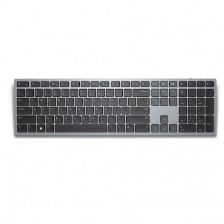 Dell klaviatuur KB700 juhtmevaba US 2.4GHz Bluetooth 5.0, titaanhall
