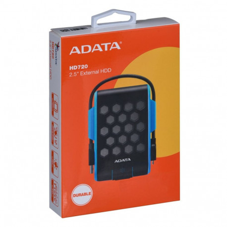 External Hard Drive - ADATA HD720 1TB USB 3.2 Black, Blue
