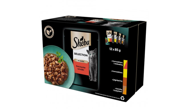Meat Bites - Sheba 12 X 85g In Sauce