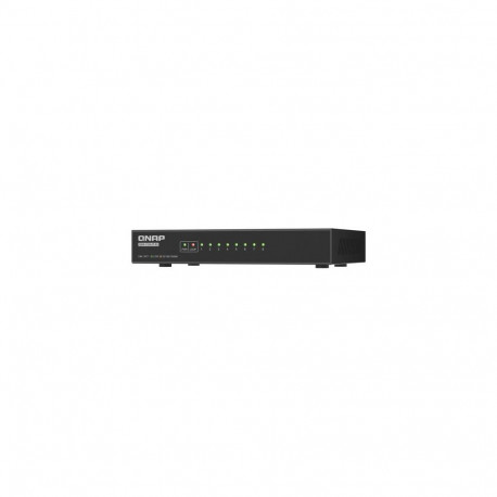 QNAP QSW-1108-8T-R2 network switch Unmanaged 2.5G Ethernet (100/1000/2500) Desktop Black