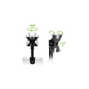 Techly 13-30&quot; Desk Stand for Monitor Short Arm Tilt&quot; ICA-LCD 500BK