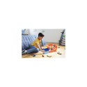 Hot Wheels Action Whip Around Raceway, 2 Toy Cars in 1:64 Scale, Storage