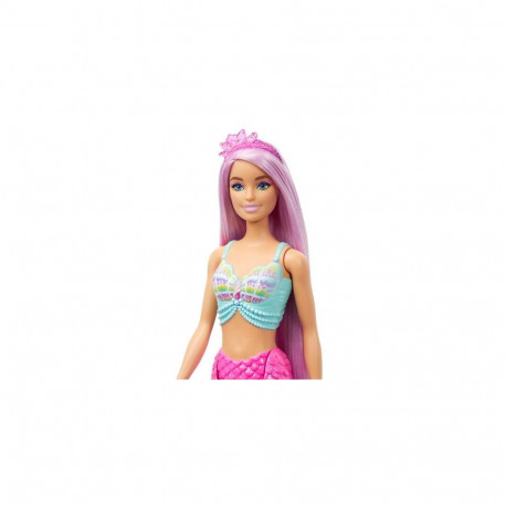 Barbie A Touch of Magic Mermaid Doll with 7-Inch-Long Fantasy Hair & Accessories for Styling