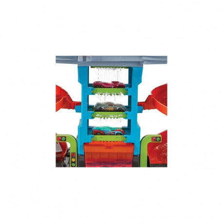 Hot Wheels City Mega Car Wash with 1 Color Shifters Car, Toy for Kids