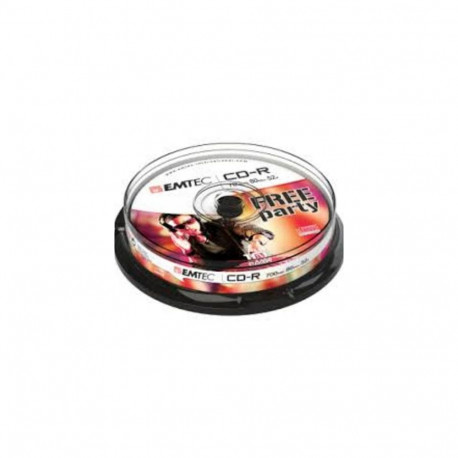 Emtec 52x, 10 pack CD-R 700 MB 10 pc(s)
