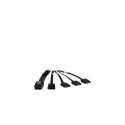 Inter-Tech 88885237 SATA cable 0.65 m Black