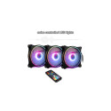 Inter-Tech Argus RS-08 Computer case Fan 12 cm Black, White 3 pc(s)