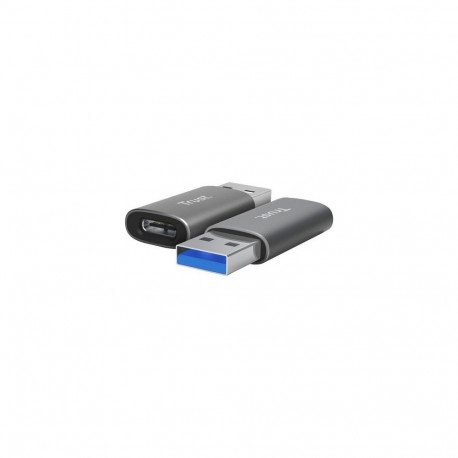 Trust Calyx USB Type-C USB Type-A Grey