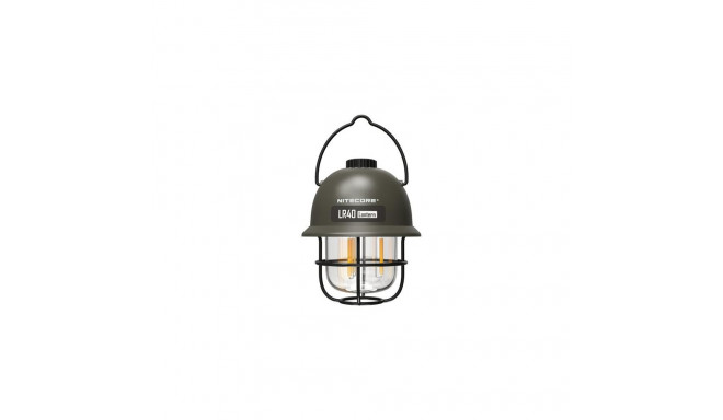 Nitecore LR40 camping lantern USB powered camping lantern USB port