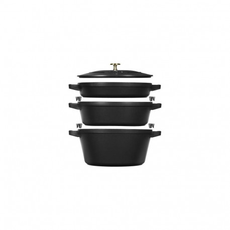 Staub La Cocotte 4.2 L Round Cast iron Casserole baking dish