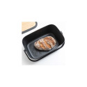 Brabantia 128264 bread box Rectangular Black, Wood