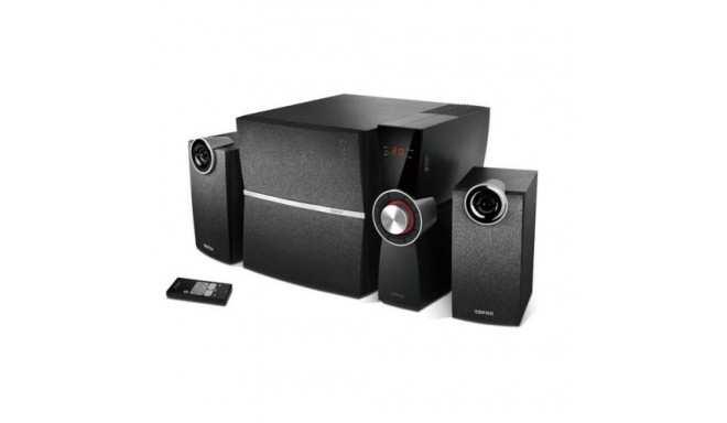 Edifier C2XD speaker set 53 W PC Black 2.1 channels 2-way 18 W