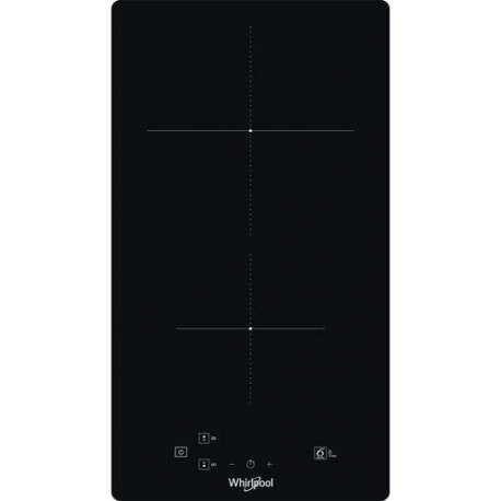 Whirlpool WS Q0530 NE Black Built-in 28 cm Zone induction hob 2 zone(s)